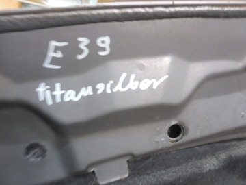 BMW E39 SEDAN KOMBI KAPOTA TITANSILBER