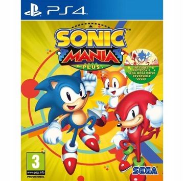 Sonic Mania Plus 1-4 graczy Nowa Gra PS4 +Art Book