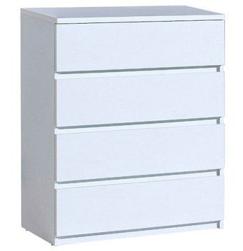 Komoda ARKADO AR05 pojemna 4 szuflady biała wotan