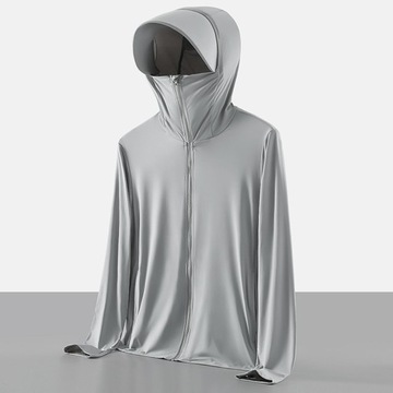 Защитная куртка от солнца Толстовка с капюшоном от солнца