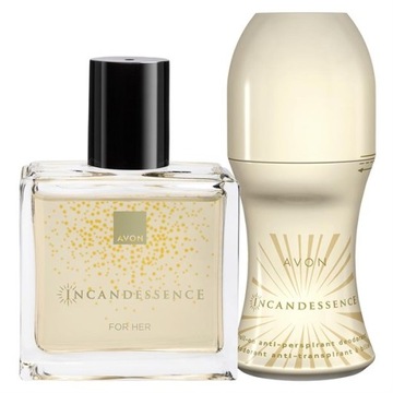 AVON Incandessence Zestaw Kosmetyków Perfumy 30 ml i Kulka dla Niej