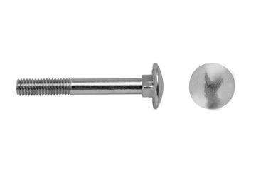 M6x80 ŚRUBA ZAMKOWA ŁAWKOWA DIN-603 100 szt