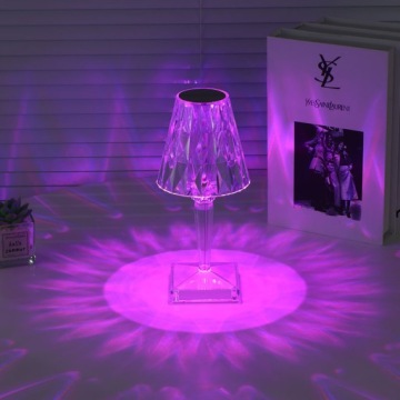 CRYSTAL LED СЕНСОРНАЯ ЛАМПА DIAMOND + ПУЛЬТ RGB