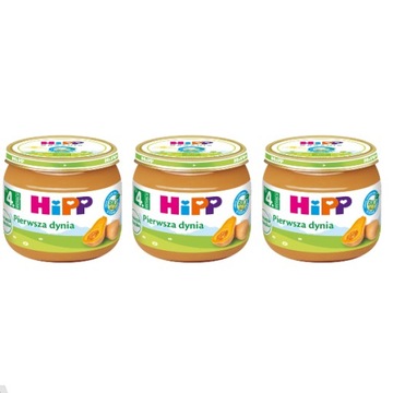 HiPP BIO Pierwsza dynia po 4. miesiącu, 3x80g