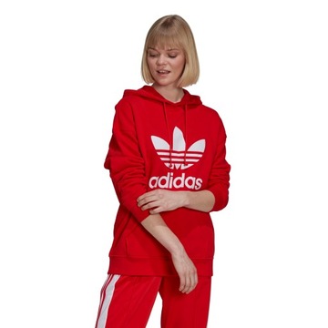 ADIDAS ORIGINALS TREFOIL BLUZA DAMSKA SPORTOWA RED