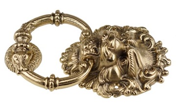 ДВЕРНОЙ МОЛОТОК, ЛАТУНЬ, БОЛЬШОЙ, ЗОЛОТОЙ