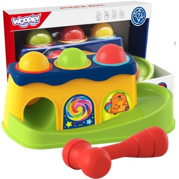 ПРИНЦИП КРАСОЧНОСТИ С МОЛОТОМ ШАРИКИ ВУПИ БЭБИ МОНТЕССОРИ