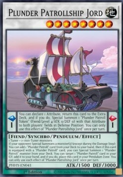 Yu-Gi-Oh! TCG: Plunder Patrollship Jord (PHHY)