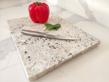 Разделочная доска Granite Colonial White 30x40x2