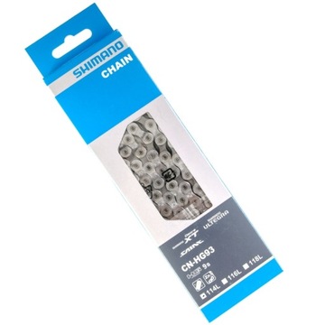 Велосипедная цепь Shimano CN-HG93 9b 114 og