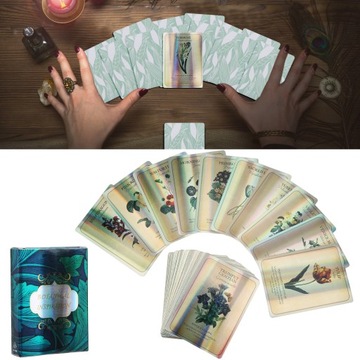 KARTY TAROTA ZESTAW KLASYCZNYCH CARDSBOTANICAL INSPIRITION KART TAROT