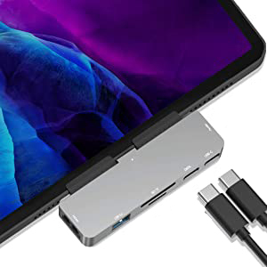 АДАПТЕР-концентратор 7 В 1 IPAD PRO HDMI 4K USB-C SD АУДИО
