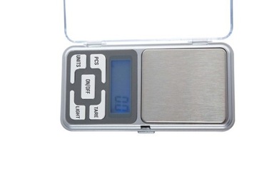 Waga kieszonkowa jubilerska precyzyjna 500 x 0,1g