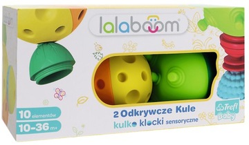 TREFL LalaBoom 2 ODKRYWCZE KULE Kulko-Klocki 61359