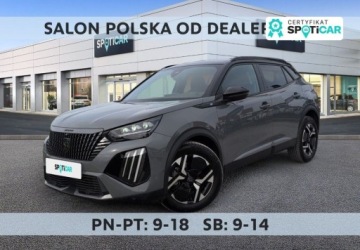 Peugeot 2008 II e-SUV Facelifting Elektryczny 54kWh 156KM 2023 Peugeot 2008 e-2008 54kWh GT SalonPL 156KM Najmocnieszy Bogata Opcja Od Re