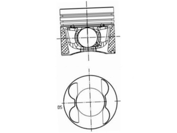 KOLBENSCHMIDT 40095630 PÍST