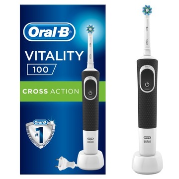 Szczoteczka elektryczna Oral-B D100 CrossAction czarna