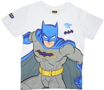 Koszulka T-shirt BATMAN 128 Bawełna 8+
