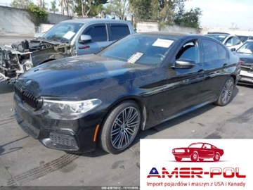 BMW Seria 5 G30-G31 2019 BMW Seria 5 530i 2019, 2.0L R-4 248KM, RWD, od ubezpieczalni 2.0 Benzyna