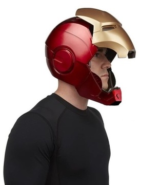 МАСКА ШЛЕМ ЖЕЛЕЗНЫЙ ЧЕЛОВЕК СВЕТЯЩИЙСЯ СВЕТОДИОД ОТКРЫВАЮЩИЙСЯ НАРЯД ДЛЯ КОСПЛЕЙ КОСТЮМ 1:1