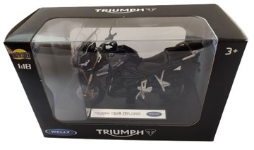 Model Motocykl Welly 1:18 TRIUMPH TIGER EXPLORER