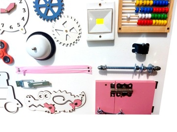 большая доска для манипуляций Монтессори для ребенка