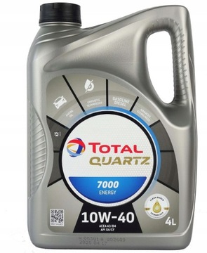 OLEJ TOTAL 10W/40 QUARTZ ENERGY 7000 4L