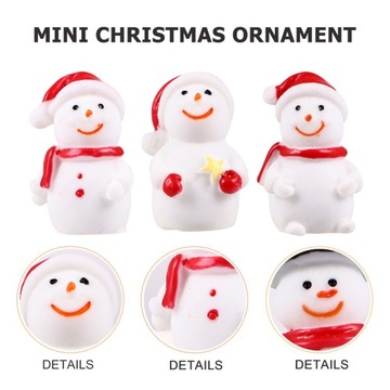 20 шт. РОЖДЕСТВЕНСКИЕ ФИГУРЫ СНЕЖКОВ