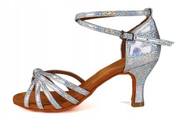 ТАНЦЕВАЛЬНАЯ ОБУВЬ ДЛЯ ЛАТИНО САЛЬСА 5 см - ИЗ ПОЛЬШИ