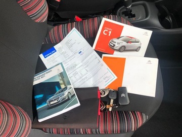 Citroen C1 II Hatchback 5d 1.0 VTi 68KM 2016 CITROEN C1 AUTOMAT KLIMA IDEALNY STAN BEZWYPADKOWY 1 WŁAŚCICIELKA Z NIEMIEC, zdjęcie 29
