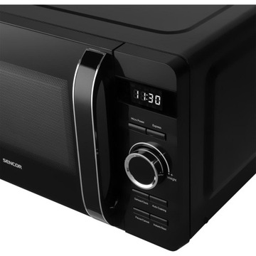 Микроволновая печь Микроволновая печь Черная 8 автоматических программ Часы
