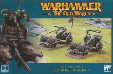 WARHAMMER — ПЛЕМЕНА ОРКОВ И ГОБЛИНОВ СТАРОГО МИРА: КОЛЕСНИЦЫ ОРКОВ КАБОНОВ