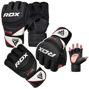 Rękawice treningowe MMA RDX F12 Czarny r. M