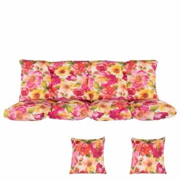 Poduszki na Huśtawkę CLASSIC 150cm + Jaśki Wzór 13