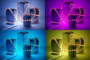 Комплект светодиодных лент RGB PREMIUM 10 м 300D 5050 БЕЛЫЙ