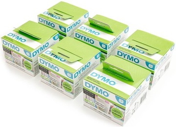 DYMO ETYKIETA TAŚMA LW 32mm X 57mm S0722540 6 szt
