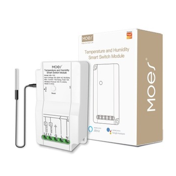 MOES WiFi 2.4GHz moduł monitorowania temperatury i wilgoci
