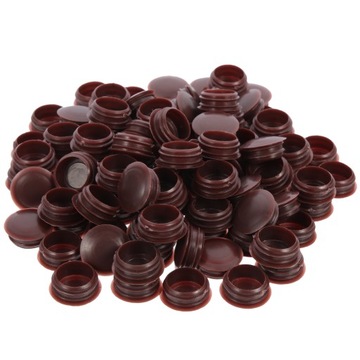 NAKŁADKI DEKORACYJNE NA OTWORY MEBLOWE 100SZT