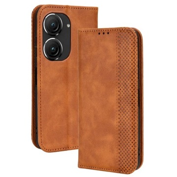 Sprawa Dla Asus Zenfone 10 Zamknięcie Magnetyczne Portfel Skóra PU