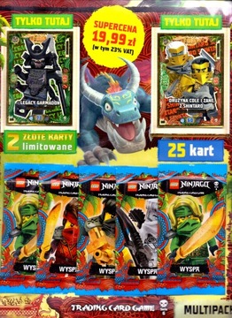 LEGO Ninjago Wyspa Seria 6. Multipack 25 + 2 karty