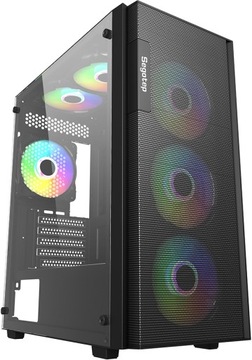 ПОЛНОСЕТЧАТЫЙ КОРПУС USB 3.0, ВОЗДУХ, ЗАКАЛЕННОЕ СТЕКЛО, ИГРОВОЙ МАТХ ДЛЯ ПОДВАЛА