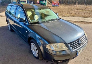 Volkswagen Passat B5 Kombi 1.9 TDI 130KM 2003 Volkswagen Passat 1.9 TDI 130 KM 2003 rok Hak KLIMATRONIK 1.9 Diesel, zdjęcie 4