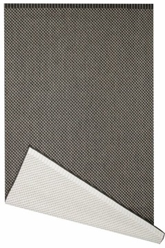 160x230 cm DYWAN NA TARAS SIZAL KREM GRAFIT ROMBY