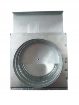 ЗАДВИЖКА ГИЛЬОТИННАЯ ЦИНКОВАЯ SPIRO 125 ТРУБА