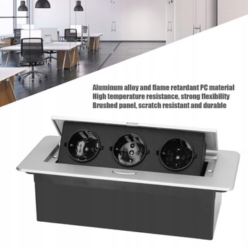 Напольная электрическая розетка.