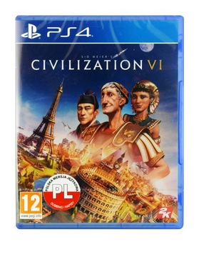 CYWILIZACJA 6 CIVILIZATION VI PS4 DUBBING PL PŁYTA