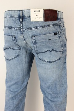 MUSTANG MICHIGAN REGULAR STRAIGHT PROSTE SPODNIE JEANS _ ROZMIARY