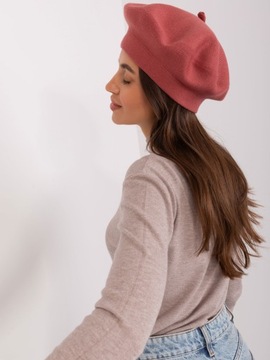 БЕРЕТ ЖЕНСКИЙ одноцветный с антенной КАШМИР