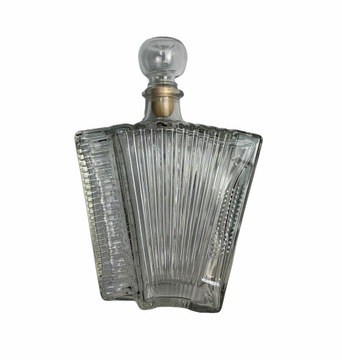 Karafka muzyczna szklana akordeon 500ml