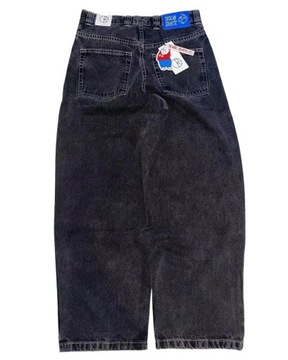 Spodnie Męskie Jeansy Streetwear JNCO Jeans Y2k Hi-Promocja!